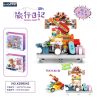 KAIDO KD99042 99042 NHẬT KÝ DU LỊCH LỄ HỘI ÂM NHẠC HỢP THỜI bộ đồ chơi xếp lắp ráp ghép mô hình TRAVEL DIARY
