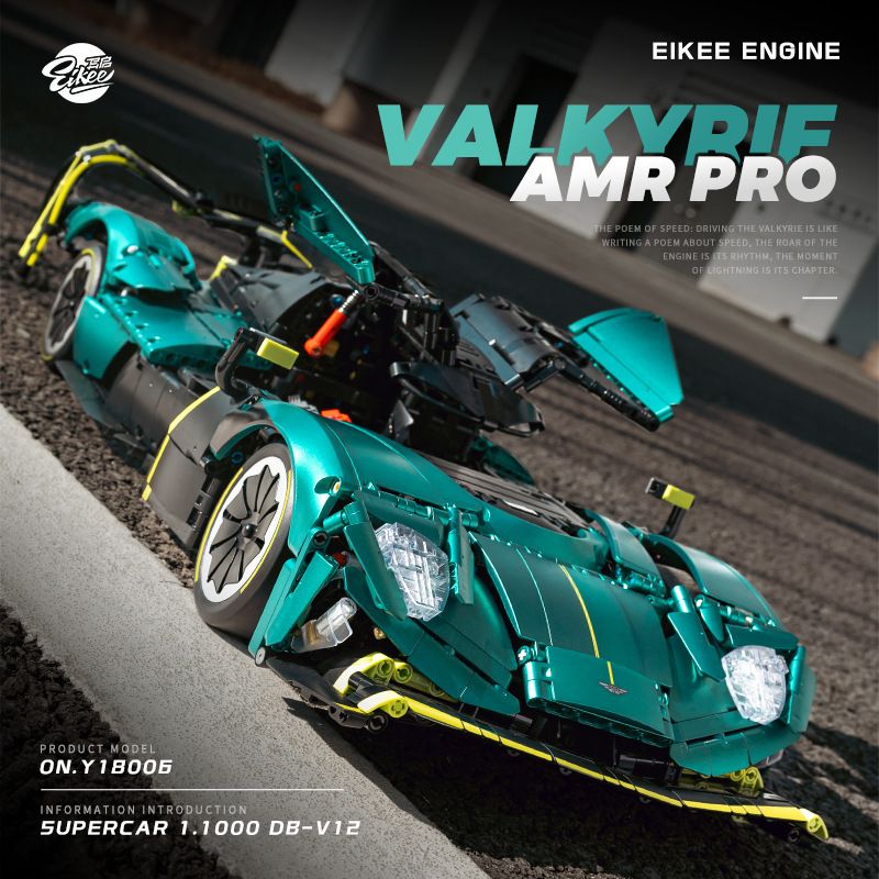 EIKEE Y18006 18006 ASTON MARTIN VALKYRIE tỷ lệ 1:8 bộ đồ chơi xếp lắp ráp ghép mô hình Technic ASTON MARTIN VALKYRIF AMR PRO Kỹ Thuật Công Nghệ Cao Mô Hình Phương Tiện 3868 khối EIKEE Y18006 18006 ASTON MARTIN VALKYRIE tỷ lệ 1:8 bộ đồ chơi xếp lắp ráp ghép mô hình Technic ASTON MARTIN VALKYRIF AMR PRO Kỹ Thuật Công Nghệ Cao Mô Hình Phương Tiện 3868 khối