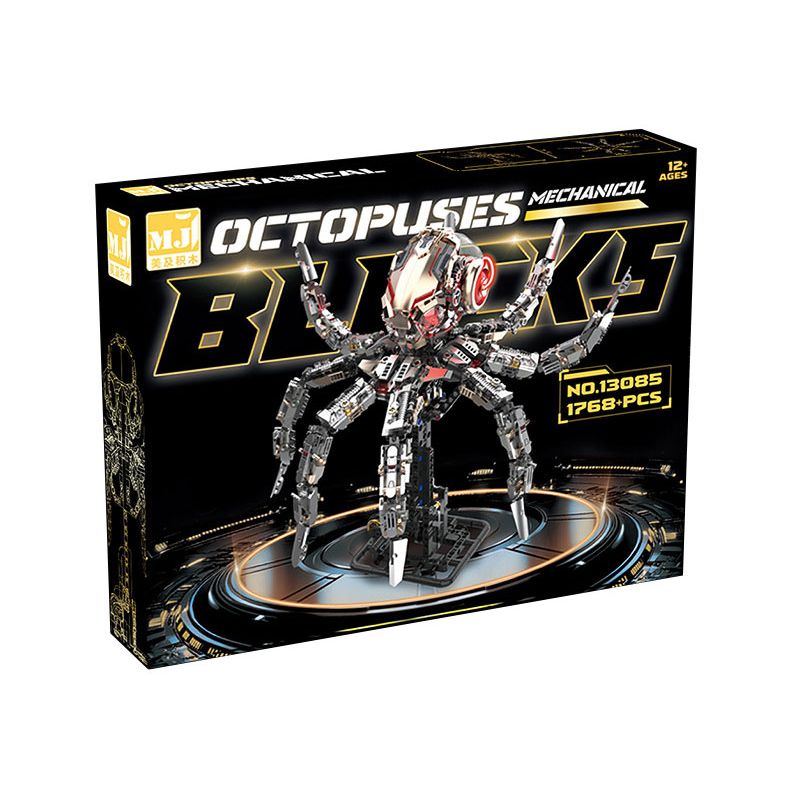 BEAUTY AND 13085 OCTOPUS CƠ HỌC bộ đồ chơi xếp lắp ráp ghép mô hình 1768 khối