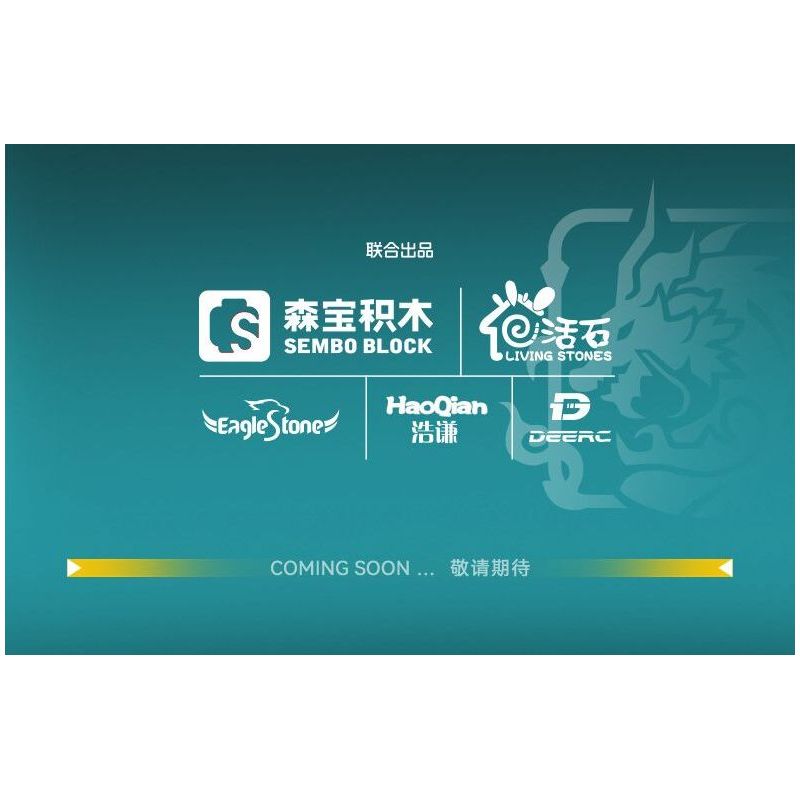 CHAO FANSHA 201406 RỒNG TENG BỐN BIỂN bộ đồ chơi xếp lắp ráp ghép mô hình 1000 khối