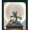CHAO FANSHA 201406 RỒNG TENG BỐN BIỂN bộ đồ chơi xếp lắp ráp ghép mô hình 1000 khối