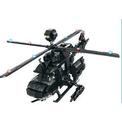 WOMA C0537 0537 Xếp hình kiểu  SWAT SPECIAL FORCE SWAT Helicopter Robot Fighter Robot Trực Thăng 2 Trong 1 Đội Đặc Nhiệm Mỹ 773 khối