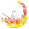 GEKKOSHA 804258 804259 HÀNH TRÌNH SAO MẶT TRĂNG bộ đồ chơi xếp lắp ráp ghép mô hình FLOWER & MOON