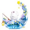 GEKKOSHA 804258 804259 HÀNH TRÌNH SAO MẶT TRĂNG bộ đồ chơi xếp lắp ráp ghép mô hình FLOWER & MOON