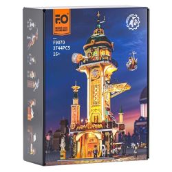 LUMIBRICKS FUNWHOLE F9070 9070 THÁP QUAN SÁT STEAMPUNK bộ đồ chơi xếp lắp ráp ghép mô hình 2774 khối