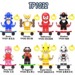 TP 255 256 257 258 1032 251 252 253 254 SONIC THE HEDGEHOG 8 HÌNH bộ đồ chơi xếp lắp ráp ghép mô hình Movie & Game Phim Và Trò Chơi