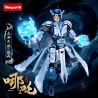 WANGAO 288019 MỚI HUYỀN THOẠI NEZHA 2 AO BING RỒNG THẦN TIANWEI bộ đồ chơi xếp lắp ráp ghép mô hình 504 khối