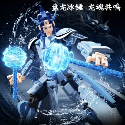 WANGAO 288019 MỚI HUYỀN THOẠI NEZHA 2 AO BING RỒNG THẦN TIANWEI bộ đồ chơi xếp lắp ráp ghép mô hình 504 khối