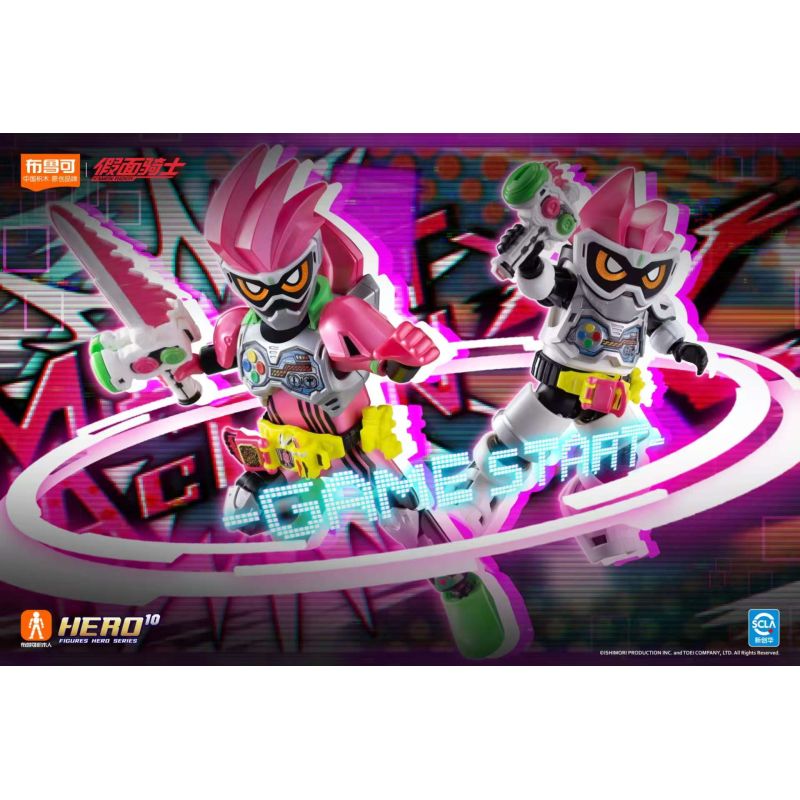 BLOKEES 74203 KAMEN RIDER STARS EDITION TRÒ CHƠI SINH TỒN THỨ 3 bộ đồ chơi xếp lắp ráp ghép mô hình Movie & Game Phim Và Trò Chơi
