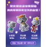 WEKKI 518200 DÊ DỄ CHỊU VÀ CON SÓI LỚN MỘT LÂU ĐÀI bộ đồ chơi xếp lắp ráp ghép mô hình Movie & Game WOLFFY'S CASTLE Phim Và Trò Chơi