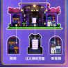 WEKKI 518200 DÊ DỄ CHỊU VÀ CON SÓI LỚN MỘT LÂU ĐÀI bộ đồ chơi xếp lắp ráp ghép mô hình Movie & Game WOLFFY'S CASTLE Phim Và Trò Chơi