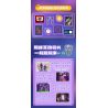 WEKKI 518200 DÊ DỄ CHỊU VÀ CON SÓI LỚN MỘT LÂU ĐÀI bộ đồ chơi xếp lắp ráp ghép mô hình Movie & Game WOLFFY'S CASTLE Phim Và Trò Chơi