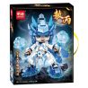 MINGDI LEIBAO K2176 2176 LINGZHU AO BING MECHA bộ đồ chơi xếp lắp ráp ghép mô hình 579 khối