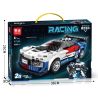 MINGDI LEIBAO K2155 2155 ĐUA XE CƠ HỌC TRỰC TIẾP CAMARO bộ đồ chơi xếp lắp ráp ghép mô hình 395 khối