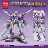 MINGDI LEIBAO K3075 3075 PHONG CÁCH TRUNG QUỐC MECHA TĂNG CƯỜNG CHIẾN BINH THANH LIGHTNING MÀU TÍM bộ đồ chơi xếp lắp ráp ghép mô hình Architecture Công Trình Kiến Trúc 525 khối