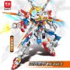 MINGDI LEIBAO K3077 3077 PHONG CÁCH QUỐC GIA MECHA CHIẾN BINH CHUYÊN SÂU BAI JIE PARR bộ đồ chơi xếp lắp ráp ghép mô hình Architecture Công Trình Kiến Trúc 566 khối