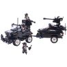 WOMA C0530 0530 Xếp hình kiểu  SWAT SPECIAL FORCE SWAT Fearless River Patrol Team Đặc Nhiệm Vùng Sông 448 khối