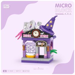 LOZ 8626 HIỆU SÁCH MA THUẬT bộ đồ chơi xếp lắp ráp ghép mô hình 180 khối