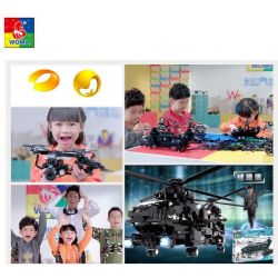 WOMA C0530 0530 Xếp hình kiểu  SWAT SPECIAL FORCE SWAT Fearless River Patrol Team Đặc Nhiệm Vùng Sông 448 khối