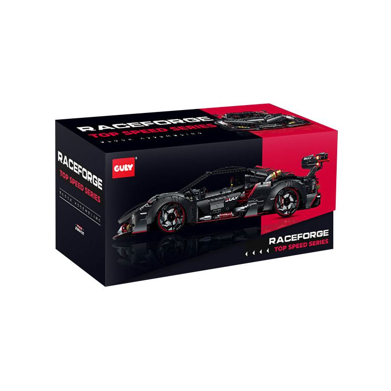 GULY 10639 Xếp hình lắp ráp ghép mô hình Supercar Poison Poison 1: 8