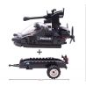 WOMA C0530 0530 Xếp hình kiểu  SWAT SPECIAL FORCE SWAT Fearless River Patrol Team Đặc Nhiệm Vùng Sông 448 khối