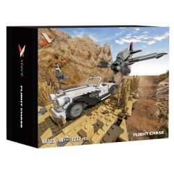 XBERT 66123 RAIDERS OF THE LOST ARK CHASE TRÊN KHÔNG bộ đồ chơi xếp lắp ráp ghép mô hình Movie & Game FLIGHT CHASE Phim Và Trò Chơi 1232 khối