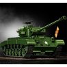 12GO 97011 M26 PERS BREATH BỂ NẶNG tỷ lệ 1:28 bộ đồ chơi xếp lắp ráp ghép mô hình Military Army M26 PERSHING Quân Sự Bộ Đội 1703 khối