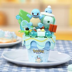 KEEPPLEY K20256 20256 POKÉMON CONE JOHNNY RÙA bộ đồ chơi xếp lắp ráp ghép mô hình Movie & Game Phim Và Trò Chơi 119 khối
