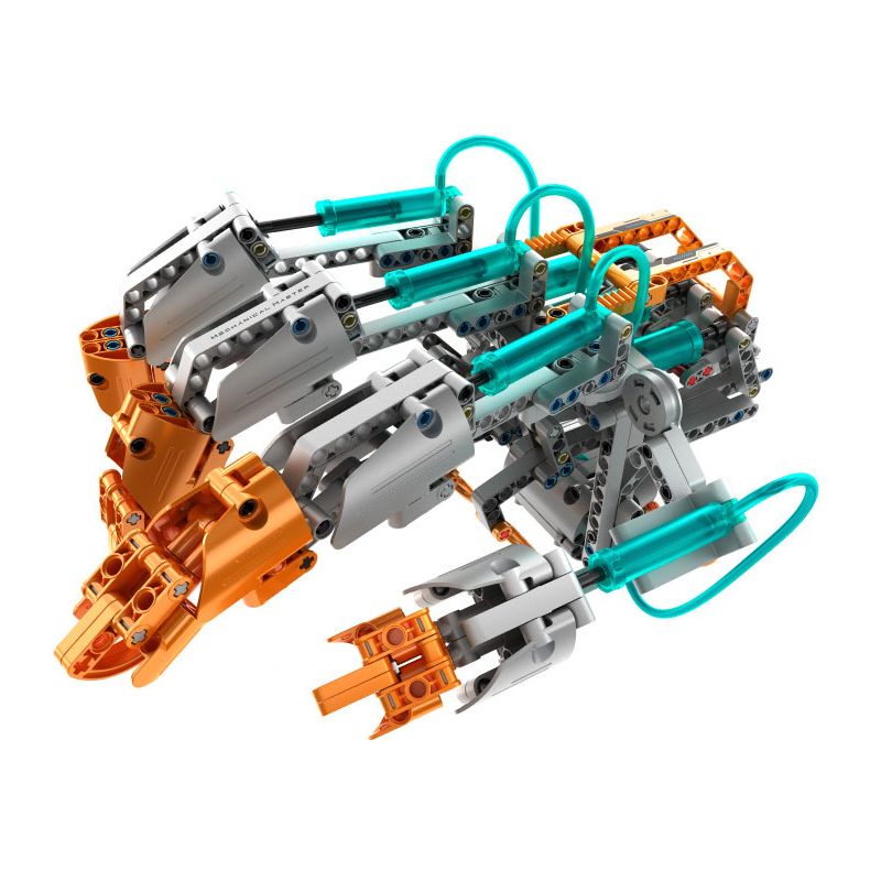 IM.Master QIHUI 6842 Xếp hình lắp ráp ghép mô hình Bậc thầy máy móc: Găng tay nano-hydraulic