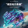 IM.MASTER QIHUI 6842 6843 BẬC THẦY MÁY MÓC GĂNG TAY NANO-HYDRAULIC bộ đồ chơi xếp lắp ráp ghép mô hình Technic Kỹ Thuật Công Nghệ Cao Mô Hình Phương Tiện 580 khối