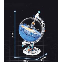 WEKKI 506509 LÊN KẾ HOẠCH ĐÓNG VAI CHÍNH bộ đồ chơi xếp lắp ráp ghép mô hình