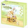 KAIDO KD99055 99055 TRẠM GIẢI TRÍ GẤU BÔNG NHÀ TRÁNG MIỆNG TEDDY bộ đồ chơi xếp lắp ráp ghép mô hình