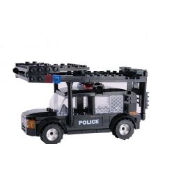 WOMA C0523 0523 Xếp hình kiểu  SWAT SPECIAL FORCE SWAT 3 In 1 Boom Car Xe Rà Phá Bom Mìn Của đặc Nhiệm 284 khối