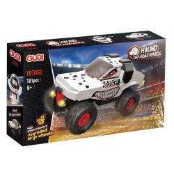 GUDI 10706A 10706B 10706C 10706D MONSTER OFF-ROAD XE 4 MÔ HÌNH KHỦNG LONG DRAGON HOUND MAD SHARK ĐỊA bộ đồ chơi xếp lắp ráp ghép mô hình City OFF-ROAD VEHICLE Thành Phố 736 khối