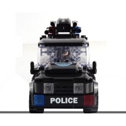 WOMA C0523 0523 Xếp hình kiểu  SWAT SPECIAL FORCE SWAT 3 In 1 Boom Car Xe Rà Phá Bom Mìn Của đặc Nhiệm 284 khối