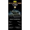 12GO 98003 BỂ NẶNG KV-2 bộ đồ chơi xếp lắp ráp ghép mô hình Military Army KV-2 HEAVY TANK Quân Sự Bộ Đội 2235 khối