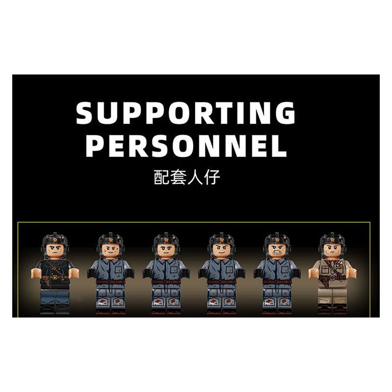 12GO 98003 BỂ NẶNG KV-2 bộ đồ chơi xếp lắp ráp ghép mô hình Military Army KV-2 HEAVY TANK Quân Sự Bộ Đội 2235 khối