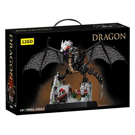 12GO 99001 99002 99003 99005 RỒNG BAY bộ đồ chơi xếp lắp ráp ghép mô hình DRAGON