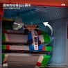 SMALL ANGLE JD093 SÂN CHƠI THÀNH PHỐ XE TRÒ RETRO bộ đồ chơi xếp lắp ráp ghép mô hình GAME CAR 2981 khối