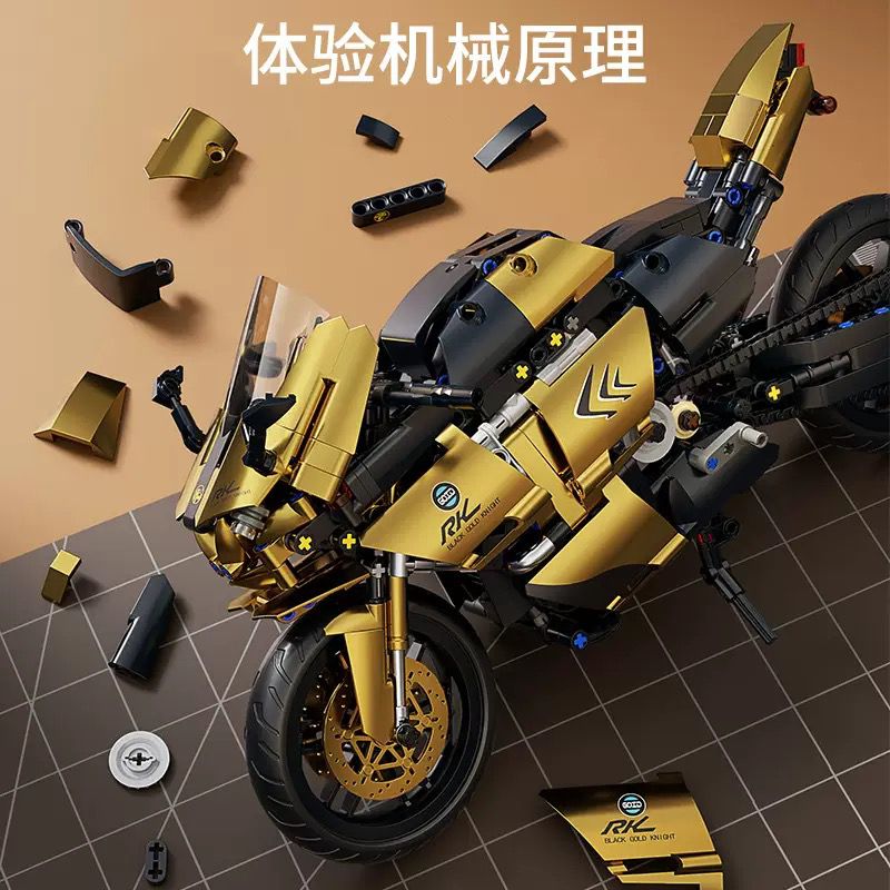 XINGYA EXCELLENT PRODUCTS 88804 PHIÊN BẢN ĐƯỜNG ĐUA CỦA BLACK GOLD BMW MOTORCYCLE tỷ lệ 1:10 bộ đồ chơi xếp lắp ráp ghép mô hình Technic Kỹ Thuật Công Nghệ Cao Mô Hình Phương Tiện XINGYA EXCELLENT PRODUCTS 88804 PHIÊN BẢN ĐƯỜNG ĐUA CỦA BLACK GOLD BMW MOTORCYCLE tỷ lệ 1:10 bộ đồ chơi xếp lắp ráp ghép mô hình Technic Kỹ Thuật Công Nghệ Cao Mô Hình Phương Tiện