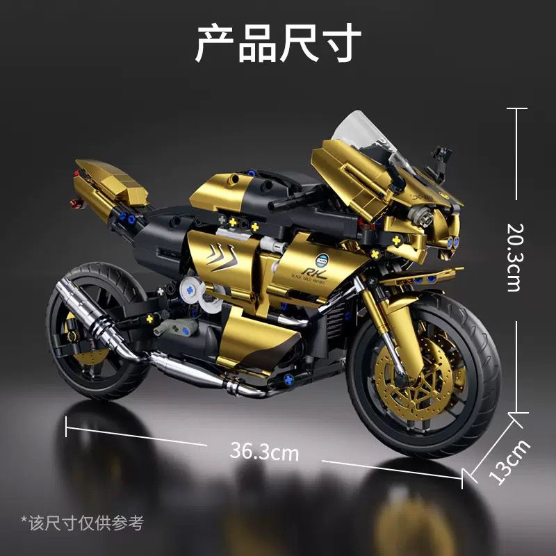 XINGYA EXCELLENT PRODUCTS 88804 PHIÊN BẢN ĐƯỜNG ĐUA CỦA BLACK GOLD BMW MOTORCYCLE tỷ lệ 1:10 bộ đồ chơi xếp lắp ráp ghép mô hình Technic Kỹ Thuật Công Nghệ Cao Mô Hình Phương Tiện XINGYA EXCELLENT PRODUCTS 88804 PHIÊN BẢN ĐƯỜNG ĐUA CỦA BLACK GOLD BMW MOTORCYCLE tỷ lệ 1:10 bộ đồ chơi xếp lắp ráp ghép mô hình Technic Kỹ Thuật Công Nghệ Cao Mô Hình Phương Tiện