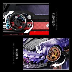 SHARP MODEL JIMULIANG PRODUCT 10544 PORSCHE THAY ĐỔI bộ đồ chơi xếp lắp ráp ghép mô hình Technic Kỹ Thuật Công Nghệ Cao Mô Hình Phương Tiện 4190 khối