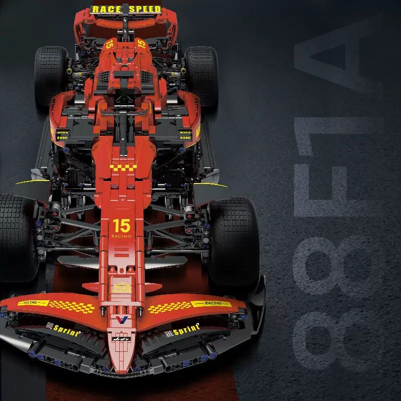 88F1A 88F1B CÔNG THỨC F1 RACING 8 tỷ lệ 1:8 bộ đồ chơi xếp lắp ráp ghép mô hình Technic F1-FORMULA CAR Kỹ Thuật Công Nghệ Cao Mô Hình Phương Tiện 2361 khối