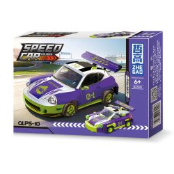 ZHEGAO GZ7061 7061 MINI BACK RIDER CAR MẪU 6 bộ đồ chơi xếp lắp ráp ghép mô hình Racers SPEED CAR FOLUKES Đua Tốc Độ 888 khối