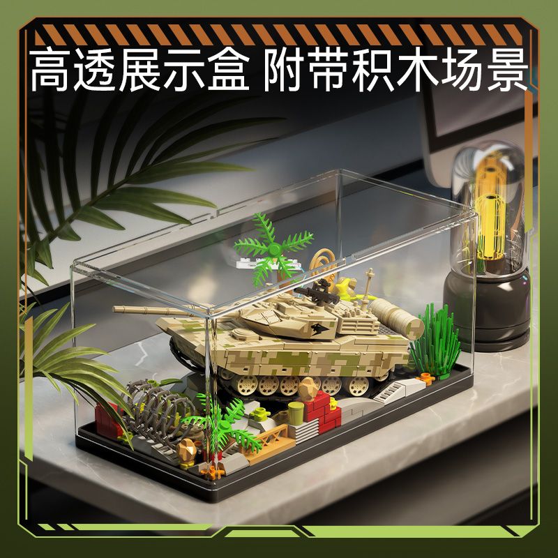 SEMBO 203221 ĐẤT NƯỚC MẠNH MẼ LOẠI NHẸ 15 bộ đồ chơi xếp lắp ráp ghép mô hình Military Army Quân Sự Bộ Đội 225 khối