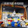 SEMBO 208028 ĐẤT NƯỚC HÙNG MẠNH 055 DAD XÂY DỰNG SHIP bộ đồ chơi xếp lắp ráp ghép mô hình Military Army Quân Sự Bộ Đội 1186 khối