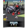 WOMA C0526 0526 Xếp hình kiểu  SWAT SPECIAL FORCE Swat Car Ô Tô Lính đặc Nhiệm 306 khối