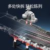 SEMBO 208127 ĐẤT NƯỚC HÙNG MẠNH TÀU FUJIAN 1 750 tỷ lệ 1:750 bộ đồ chơi xếp lắp ráp ghép mô hình Military Army Quân Sự Bộ Đội 690 khối