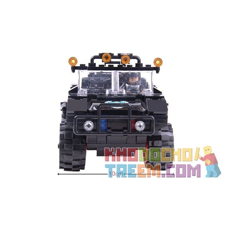 WOMA C0526 0526 Xếp hình kiểu  SWAT SPECIAL FORCE Swat Car Ô Tô Lính đặc Nhiệm 306 khối