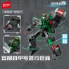 SEMBO 103424 103425 103426 103427 103428 103429 103430 103431 THÉP MECHA 6 bộ đồ chơi xếp lắp ráp ghép mô hình 923 khối